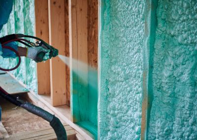 Installing Spray Foam